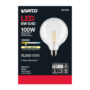 Satco - S21258 - Light Bulb - Clear