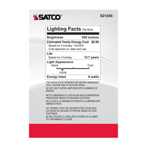 Satco - S21258 - Light Bulb - Clear