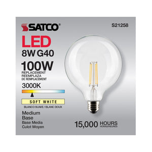Satco - S21258 - Light Bulb - Clear