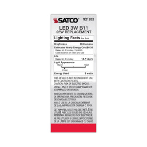 Satco - S21262 - Light Bulb - Clear