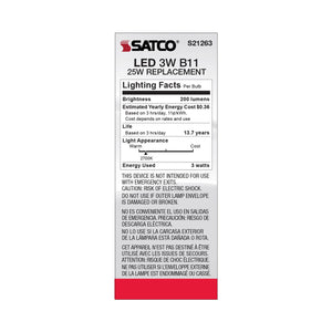 Satco - S21263 - Light Bulb - Frost