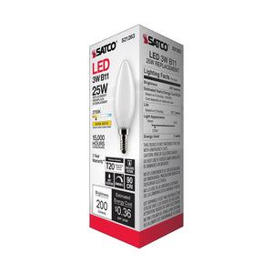 Satco - S21263 - Light Bulb - Frost