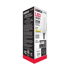 Satco - S21263 - Light Bulb - Frost
