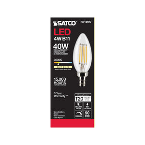Satco - S21265 - Light Bulb - Clear