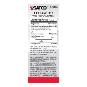 Satco - S21266 - Light Bulb - Clear