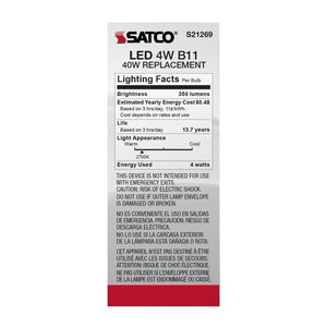 Satco - S21269 - Light Bulb - Frost