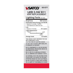 Satco - S21277 - Light Bulb - Clear