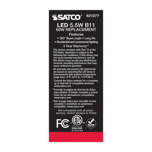 Satco - S21277 - Light Bulb - Clear