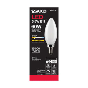 Satco - S21278 - Light Bulb - Frost