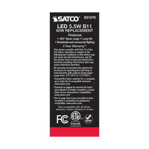 Satco - S21278 - Light Bulb - Frost