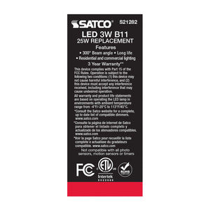 Satco - S21282 - Light Bulb - Clear