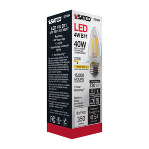 Satco - S21284 - Light Bulb - Clear