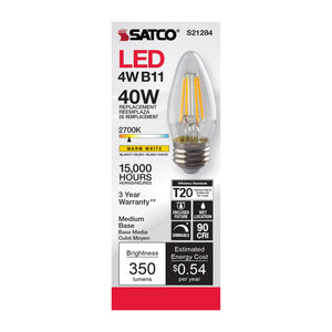 Satco - S21284 - Light Bulb - Clear