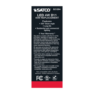 Satco - S21284 - Light Bulb - Clear