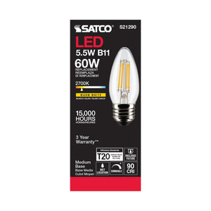 Satco - S21290 - Light Bulb - Clear