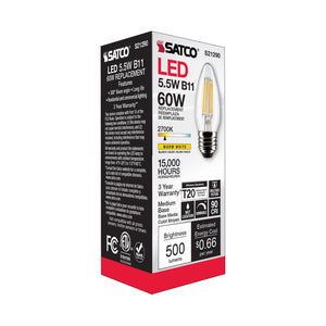 Satco - S21290 - Light Bulb - Clear