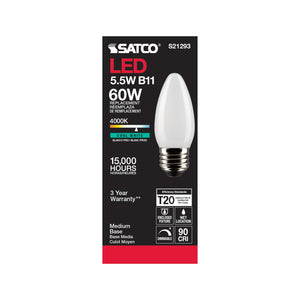 Satco - S21293 - Light Bulb - Frost