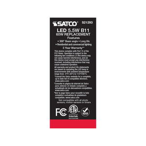 Satco - S21293 - Light Bulb - Frost