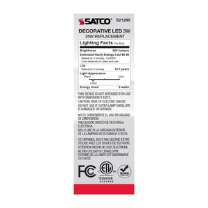 Satco - S21295 - Light Bulb - Frost
