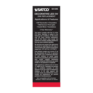 Satco - S21295 - Light Bulb - Frost