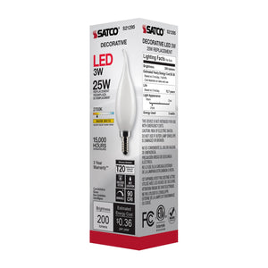 Satco - S21295 - Light Bulb - Frost