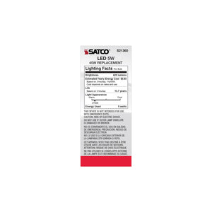 Satco - S21360 - Light Bulb - Clear