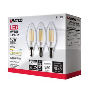 Satco - S21367 - Light Bulb - Clear