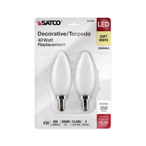Satco - S21824 - Light Bulb - Frost