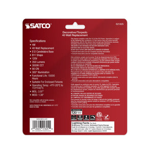 Satco - S21825 - Light Bulb - Frost