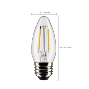 Satco - S21837 - Light Bulb - Clear