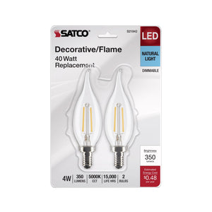 Satco - S21842 - Light Bulb - Clear