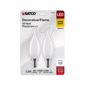 Satco - S21847 - Light Bulb - Frost