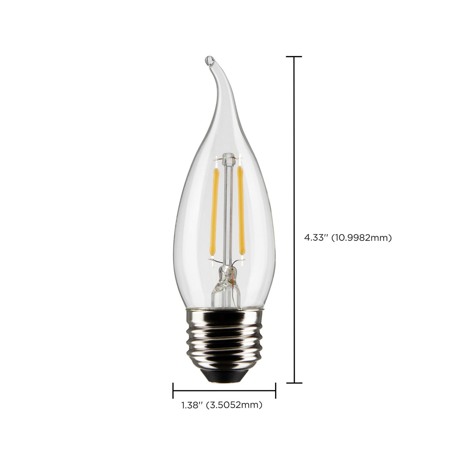 Satco - S21848 - Light Bulb - Clear
