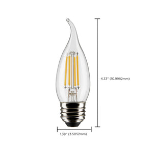Satco - S21852 - Light Bulb - Clear