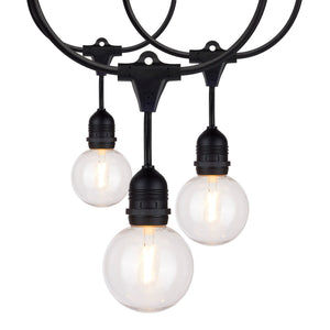 Satco - S8034 - LED String Light - Black