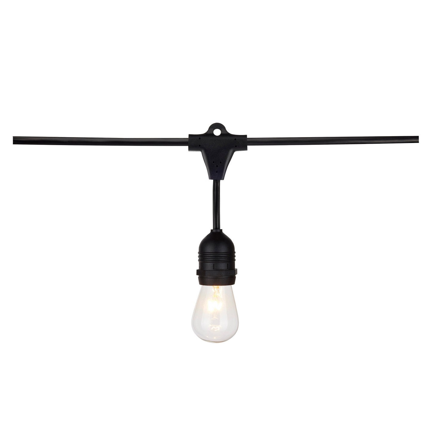 Satco - S8035 - 12 Light String Light - Black