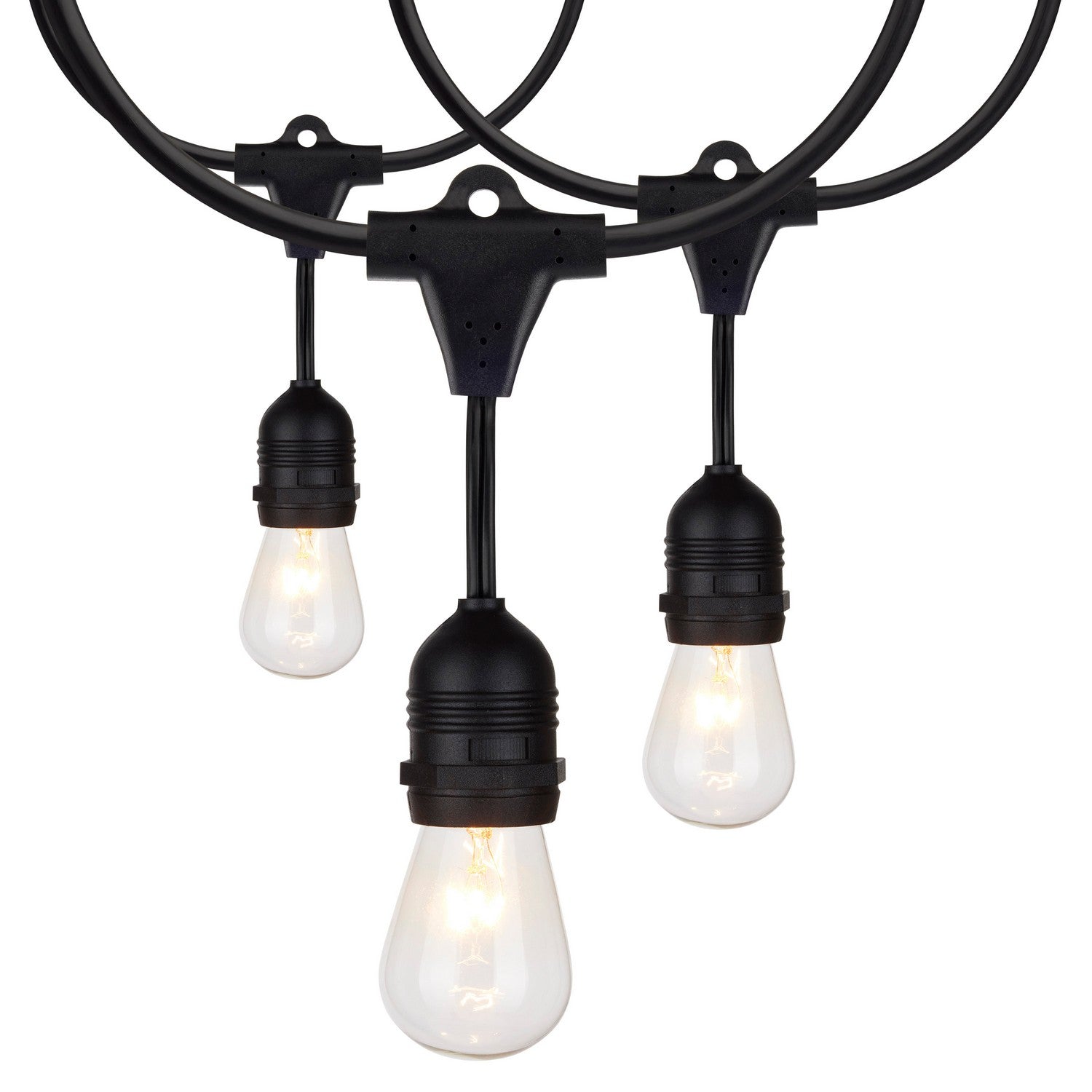 Satco - S8035 - 12 Light String Light - Black