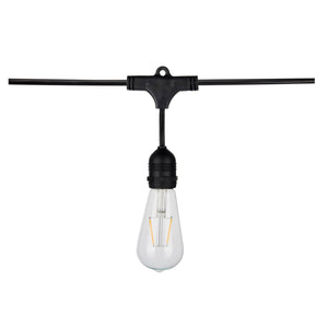 Satco - S8036 - LED String Light - Black