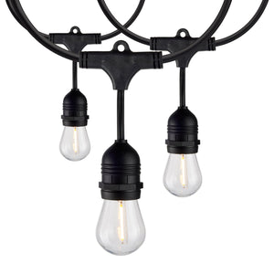 Satco - S8037 - LED String Light - Black