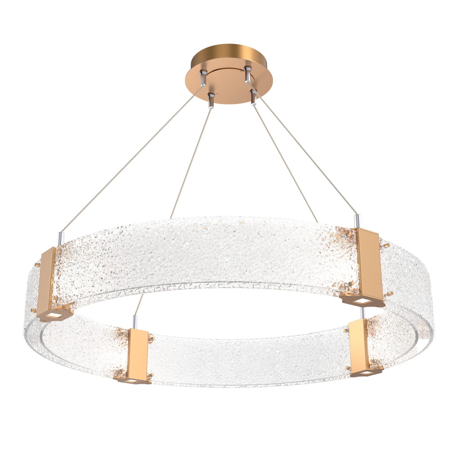 Hammerton Studio - CHB0042-33-NB-CR-CA1-L1 - LED Chandelier - Parallel - Novel Brass