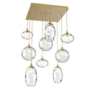 Hammerton Studio - CHB0048-09-GB-OC-C01-E2 - Nine Light Pendant - Misto - Gilded Brass