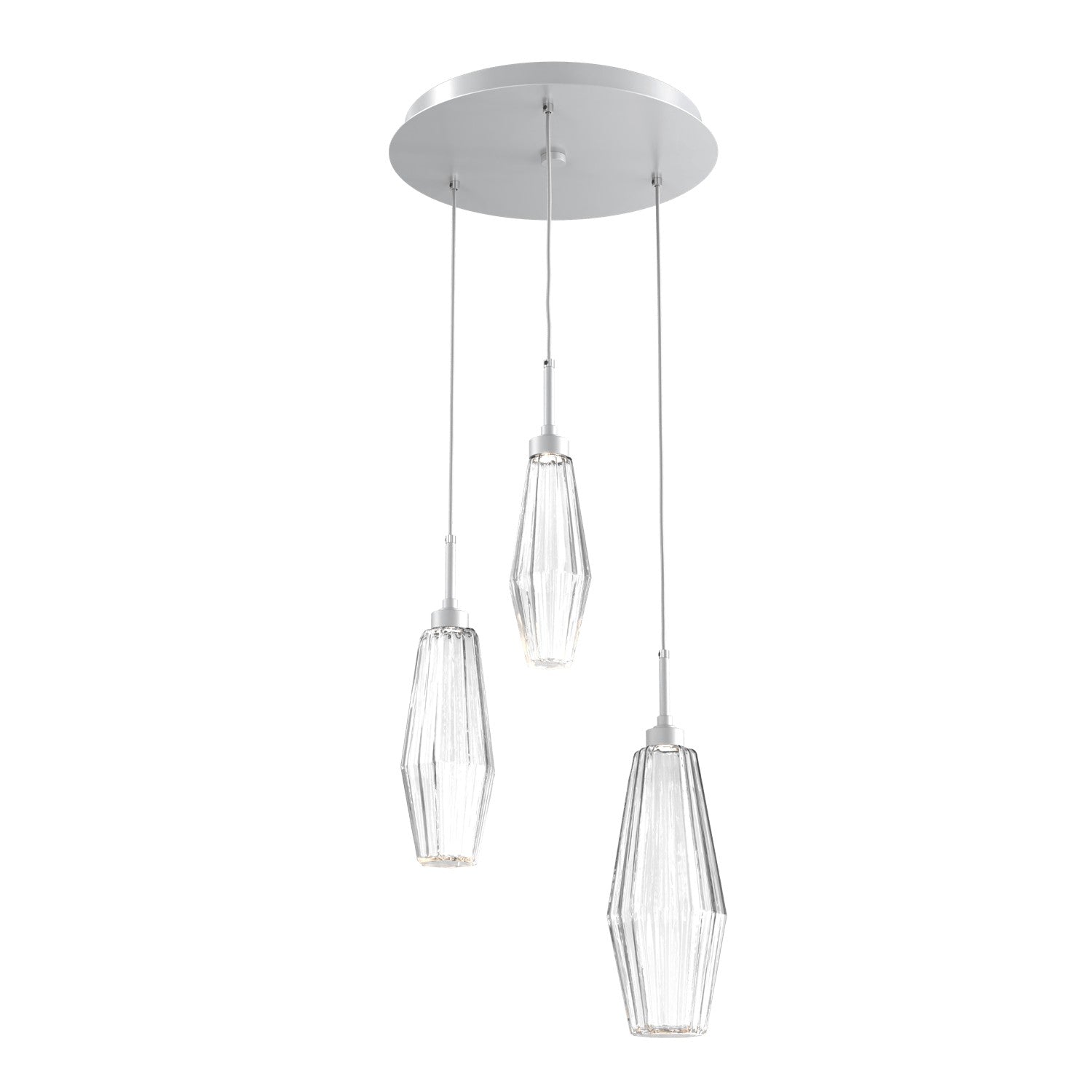 Hammerton Studio - CHB0049-03-CS-RC-C01-L1 - LED Pendant - Aalto - Classic Silver