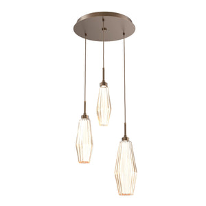 Hammerton Studio - CHB0049-03-FB-RA-C01-L3 - LED Pendant - Aalto - Flat Bronze