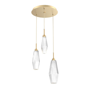 Hammerton Studio - CHB0049-03-GB-RC-C01-L1 - LED Pendant - Aalto - Gilded Brass