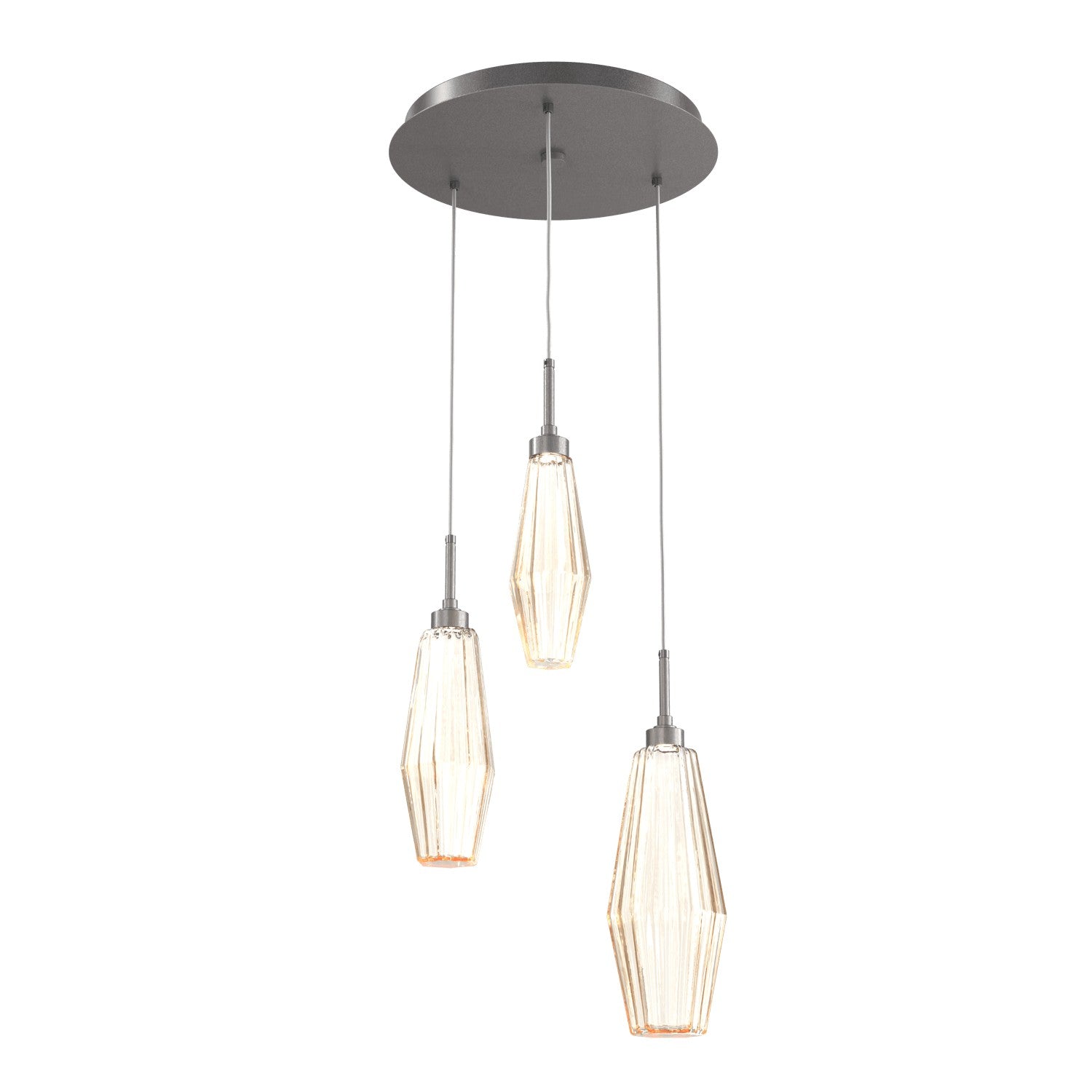 Hammerton Studio - CHB0049-03-GP-RA-C01-L1 - LED Pendant - Aalto - Graphite