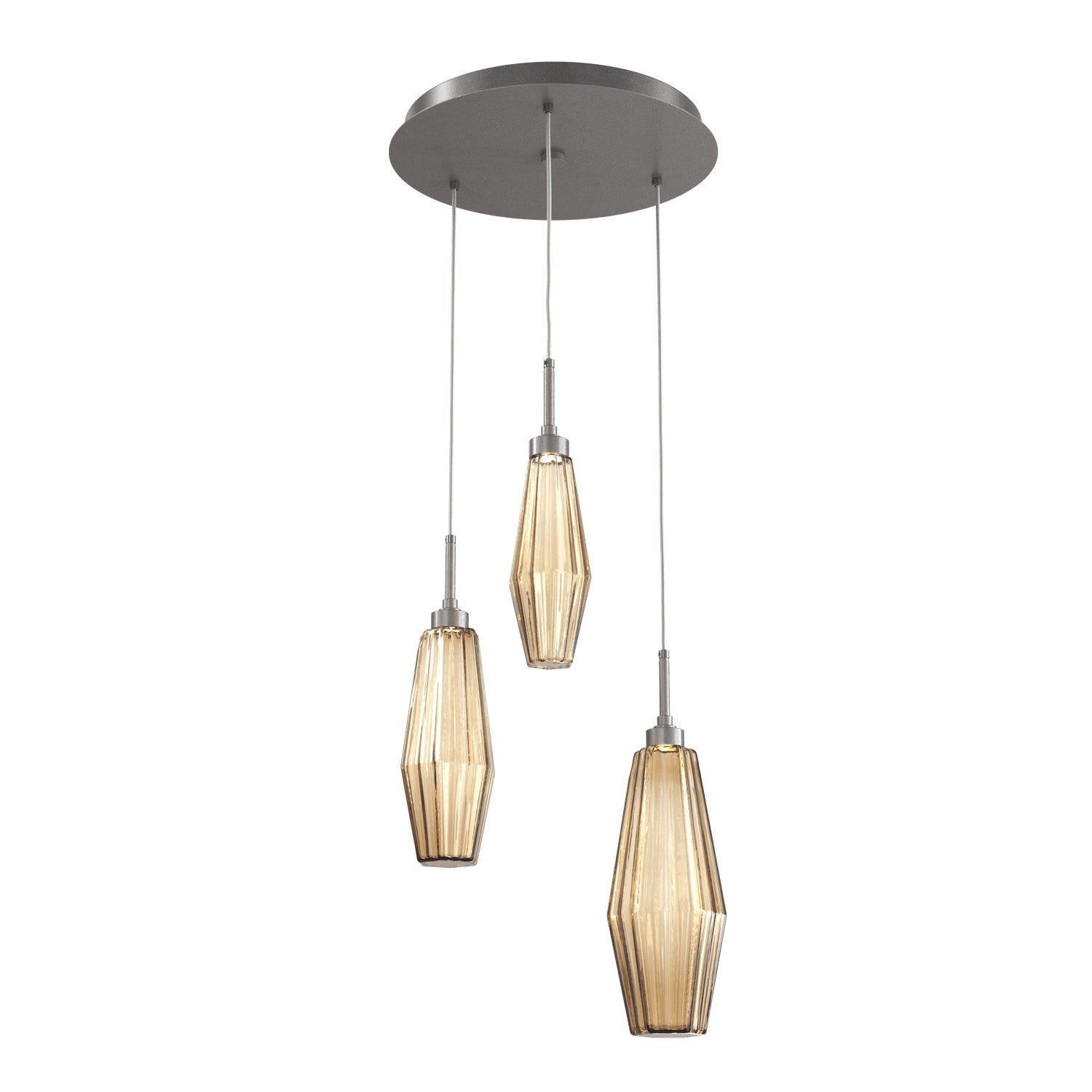 Hammerton Studio - CHB0049-03-GP-RB-C01-L1 - LED Pendant - Aalto - Graphite