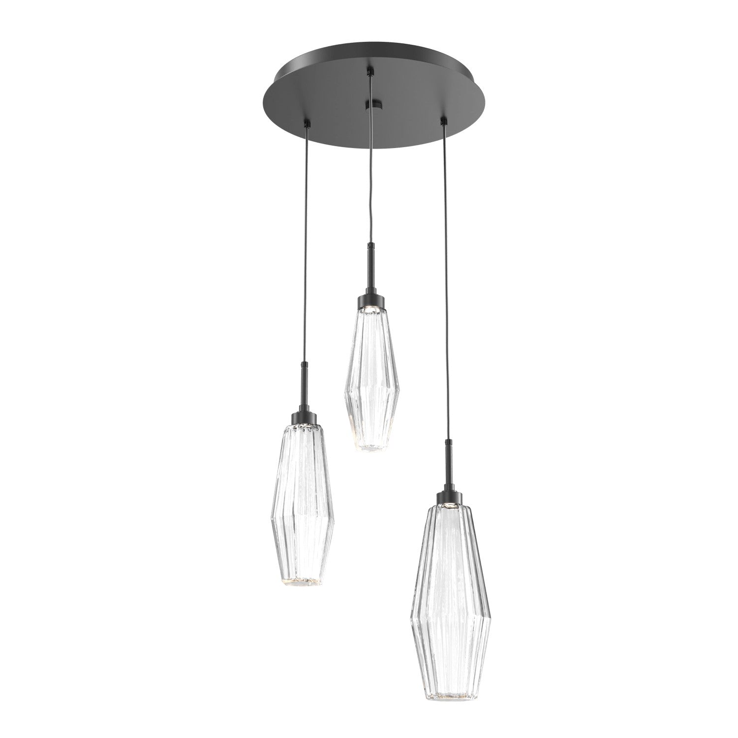 Hammerton Studio - CHB0049-03-MB-RC-C01-L1 - LED Pendant - Aalto - Matte Black