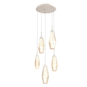 Hammerton Studio - CHB0049-05-BS-RA-C01-L1 - LED Pendant - Aalto - Beige Silver