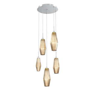 Hammerton Studio - CHB0049-05-CS-RB-C01-L1 - LED Pendant - Aalto - Classic Silver