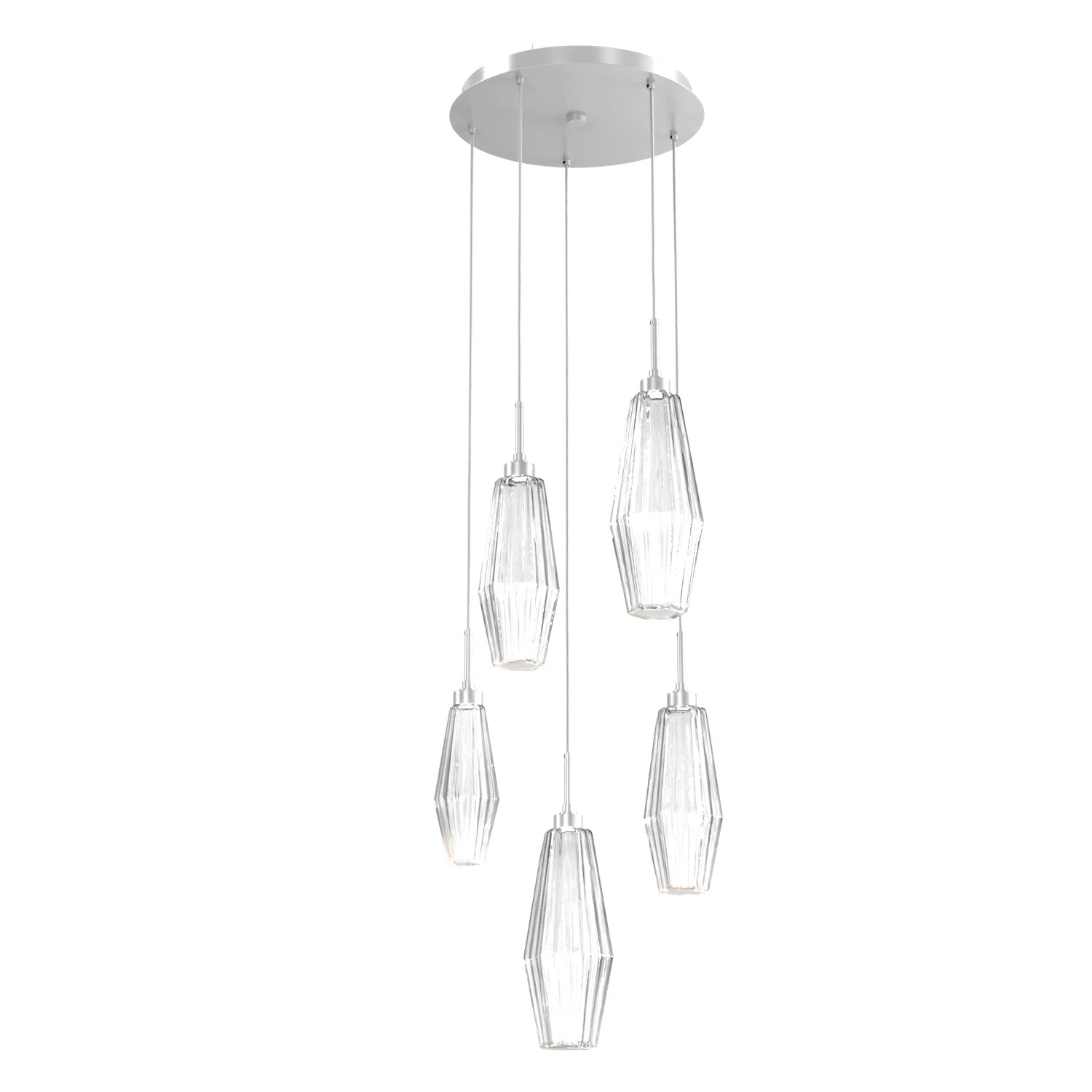 Hammerton Studio - CHB0049-05-CS-RC-C01-L1 - LED Pendant - Aalto - Classic Silver